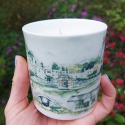 Tissington Watercolour Scented Candle