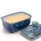 Butter Dish in Mermaid Blue