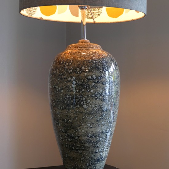 Table Lamp Grey, Dove Grey Table Lamp Shade