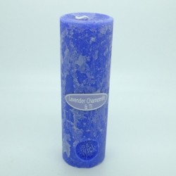 Lavender Chamomile and Ti Tree Round Pillar Candles